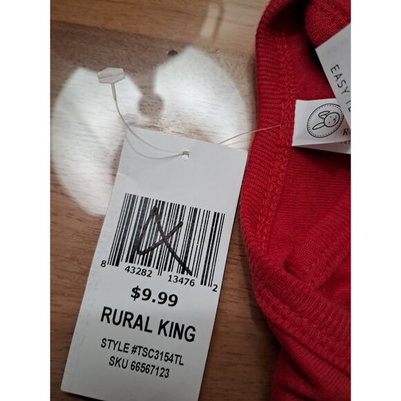 Rabbit Skins Apparel Baby Unisex Size 6 Months Red - Picture 5 of 5